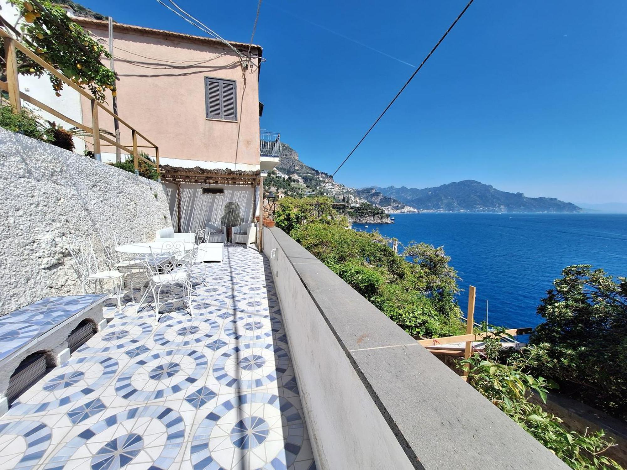Villa Gianna Amalfi Coast Conca dei Marini Exteriér fotografie