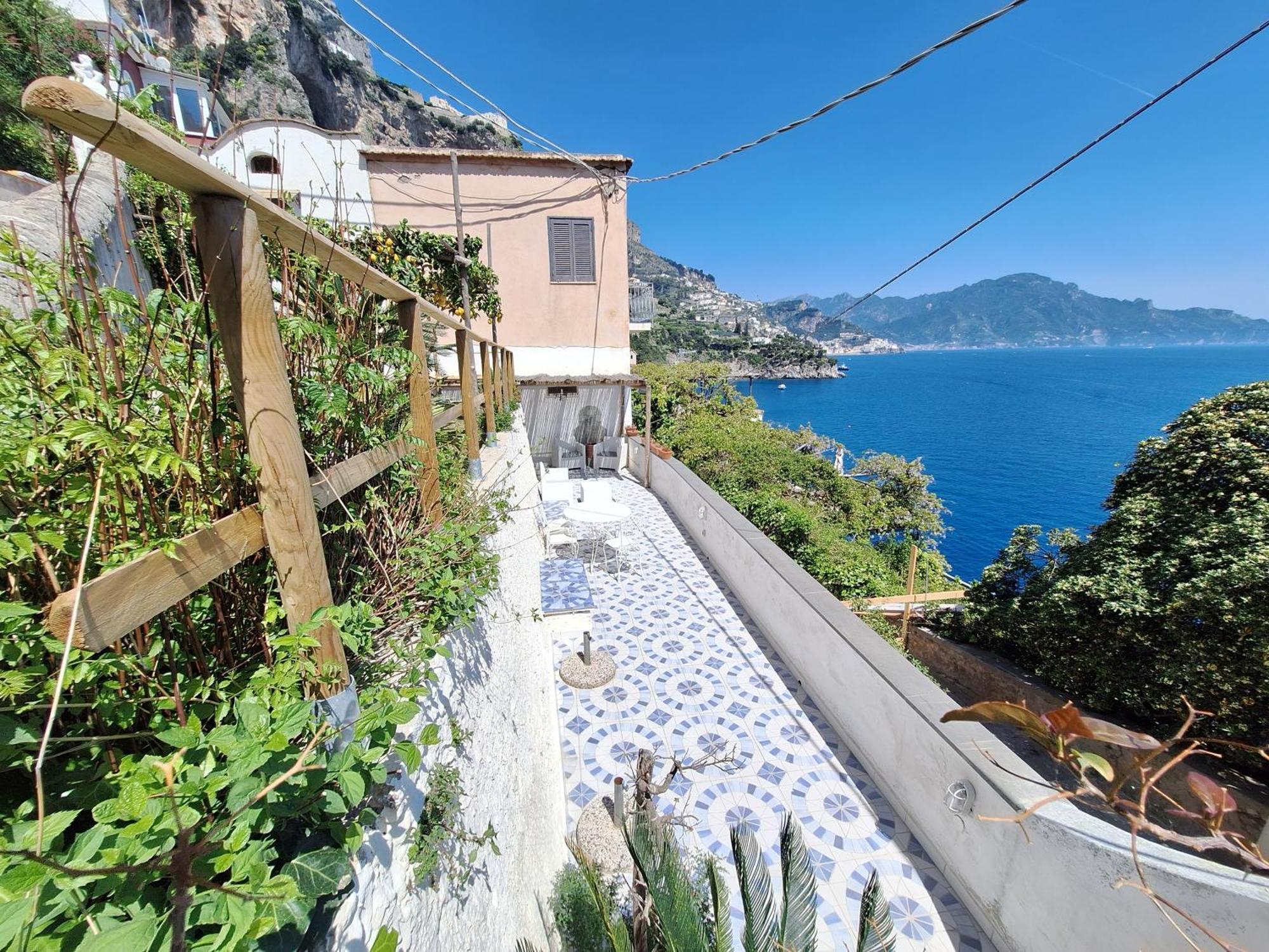 Villa Gianna Amalfi Coast Conca dei Marini Exteriér fotografie