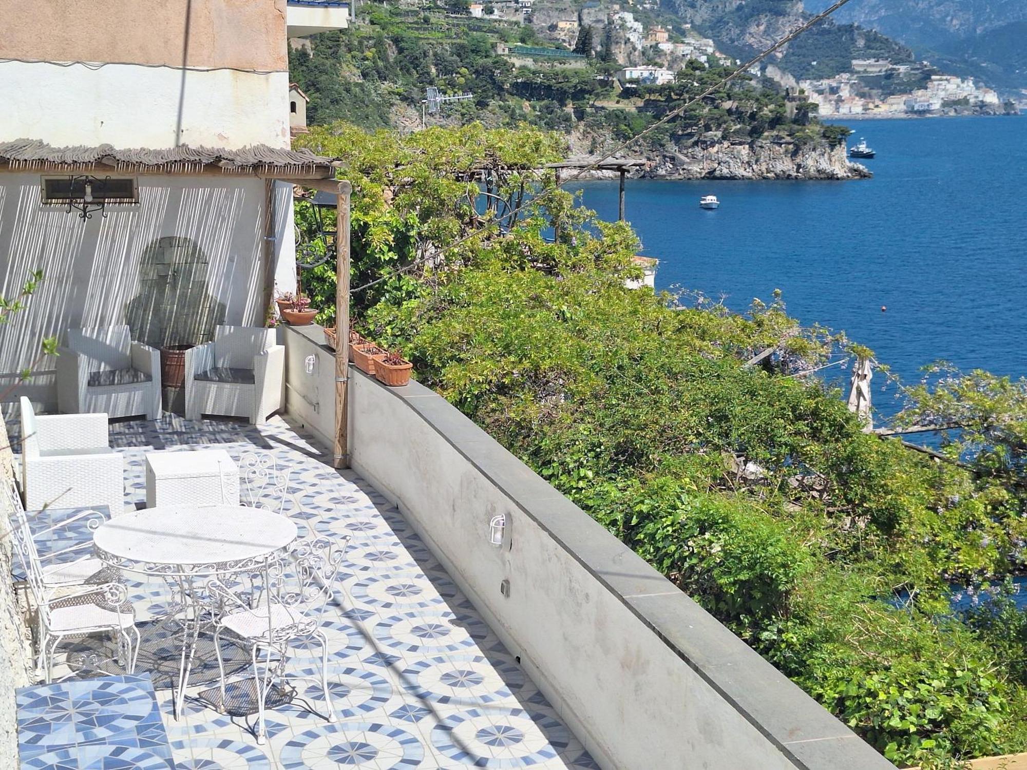 Villa Gianna Amalfi Coast Conca dei Marini Exteriér fotografie